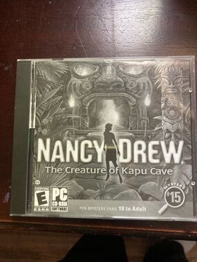 Nancy Drew PC game bundle 
Kapu Cave 
White Wolf
Crystal Skull